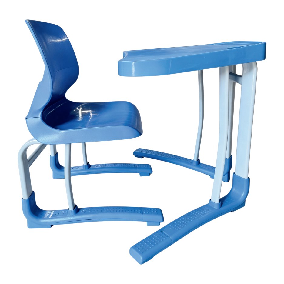 Conjunto Pentágono Individual DMX com tampo trapezoidal
